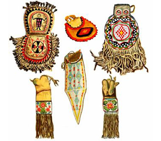 Native American Indian Bags and Pouches
