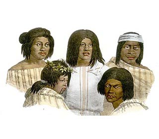California Native Indians - Louis Choris 1822