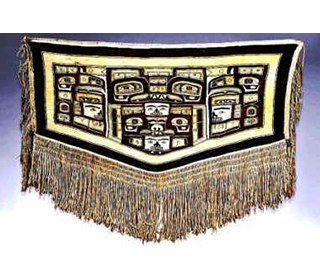 Tlingit Art: Chikat Weaving- Chilkat Blanket