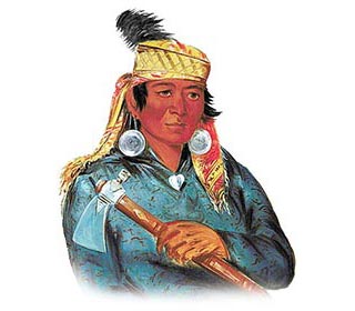 Picture of a Wea Miami Indian