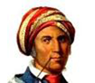 Native Indian Chiefs: Picture Image of Sequoyah