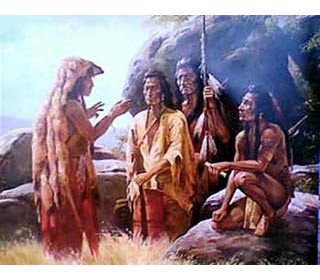 Native American Story Teller - The Story of Little Dawn Boy and the Rainbow Trail